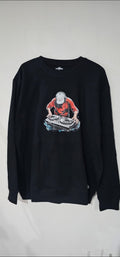 Black DJ Long Sleeve Sweater