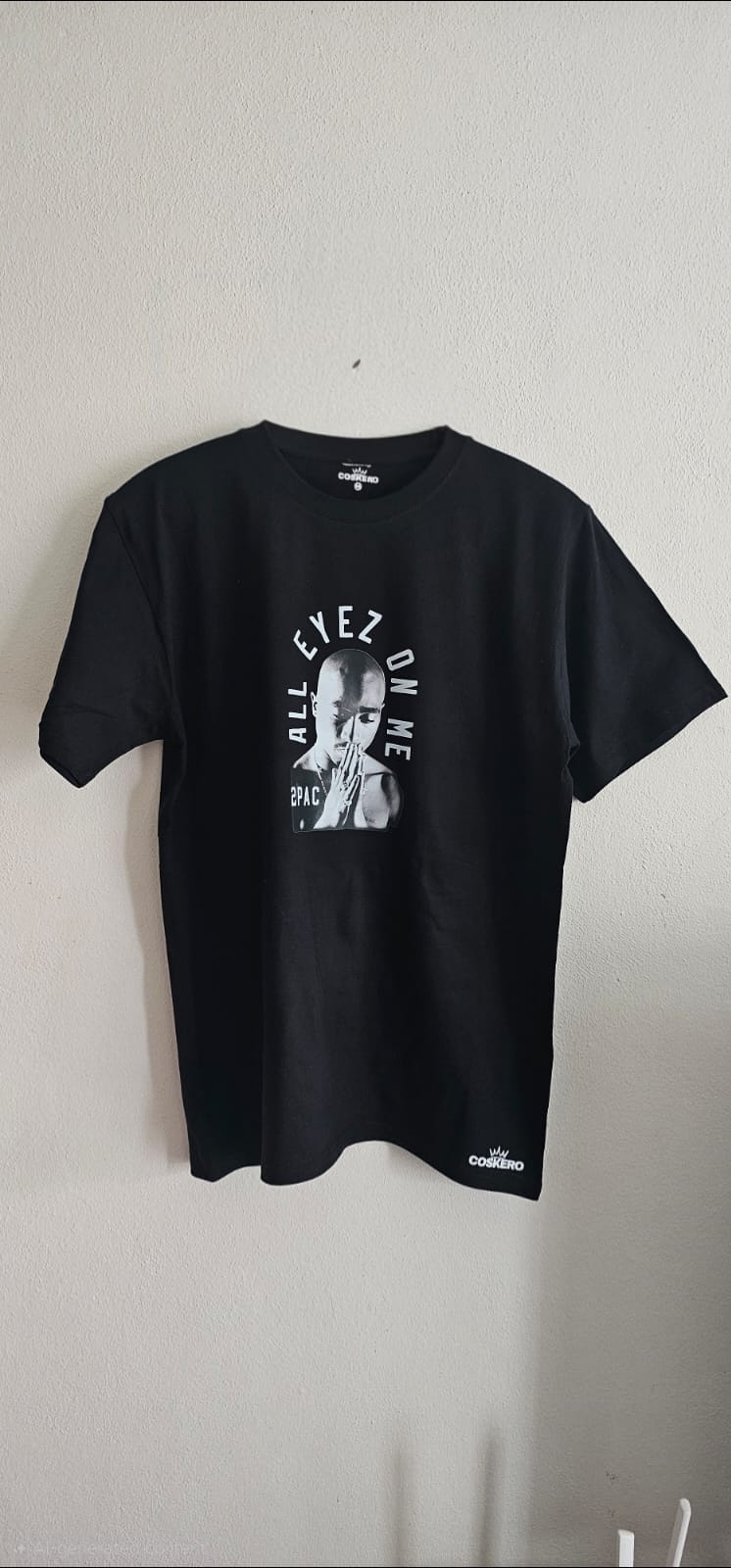Black 'All Eyes On Me' Tupac T-Shirt