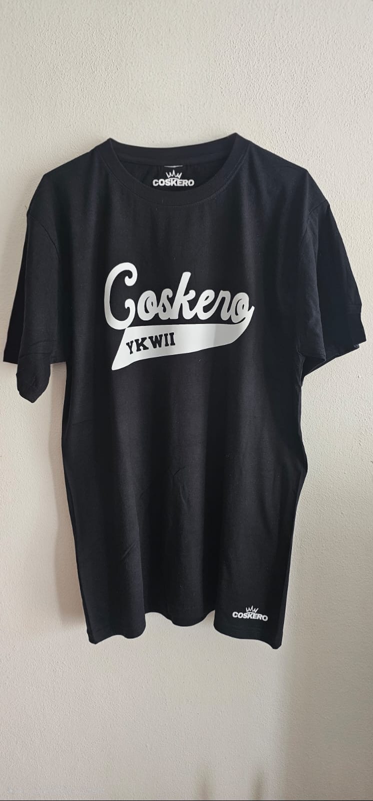 Black Coskero Basketball Sunset T-Shirt - Artistic Design