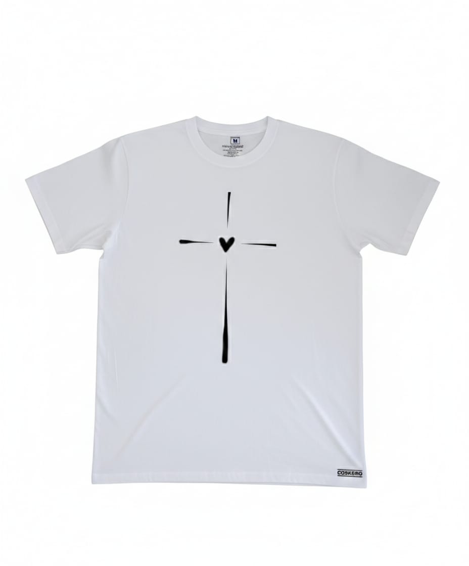 Faith Cross Heart T-Shirt