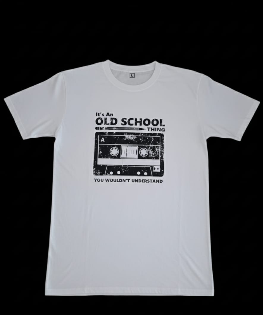 Old School Cassette Tape T-Shirt
